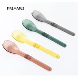 Fire Maple Color Tritan Spork Spoon Camping Portable Tableware Hiking Lightweight Dinner Cookware Fork for Travel Backpacking