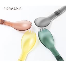 Fire Maple Color Tritan Spork Spoon Camping Portable Tableware Hiking Lightweight Dinner Cookware Fork for Travel Backpacking