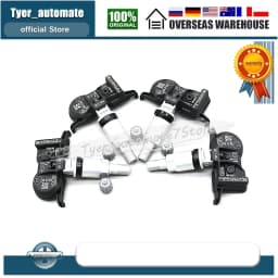 4PCS PMV-E100 42607-53040 Tire Pressure Sensor Monitoring Sensor 433MHz For Toyota AVALON CAMRY 4RUNNER COROLLA