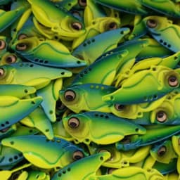 Easyfish 1pcs VIB 7.5g 11g 14g 3D Eyes Metal Vib Blade Lure Sinking Vibration Baits Double hooks Artificial Vibe for Bass Pike