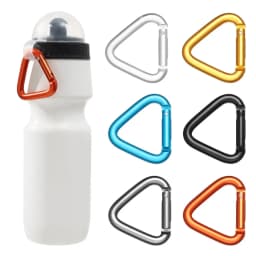 Triangle/Square Colorful Carabiner Outdoor Camping Hiking Keychain Snap Clip Hook Kettle Buckle Water Bottle Hook Accessories