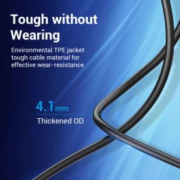 Vention USB C to USB Printer Cable for MacBook Pro Scanner Fax Machine HP Canon Dell Samsung Printer Type C 2.0 Printing Cord