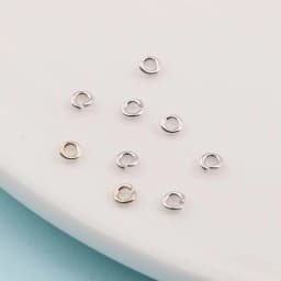 10pcs Genuine Real Pure Solid 925 Sterling Silver Open Jump Rings Split Ring Rose Gold Connector Jewelry Making Findings