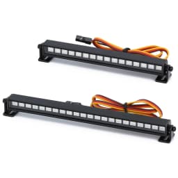Metal 16/22LED RC Roof Lamp Light Bar Colorful for 1/10 RC Crawler Car Axial SCX10 90046 D90 Traxxas TRX-4