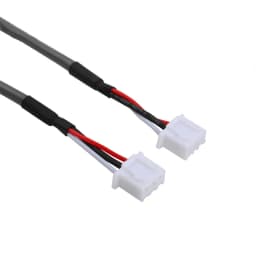 5pcs XH2.54 3P Audio Signal 2.0 Channel Shielding Input Cable 28AWG for HiFi Amplifier