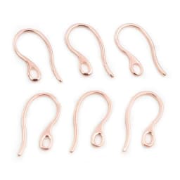 20pcs 22x11mm 316 Stainless Steel Gold Rose Gold color plated DIY Earring Hooks Wire Settings Jewelry Making Findings Supplies