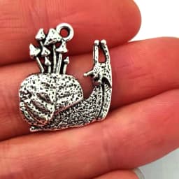 5pcs New Witchy Nature Lucky Mushroom Pendant Charm for DIY Women Man Accessories