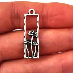 5pcs New Witchy Nature Lucky Mushroom Pendant Charm for DIY Women Man Accessories