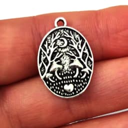 5pcs New Witchy Nature Lucky Mushroom Pendant Charm for DIY Women Man Accessories