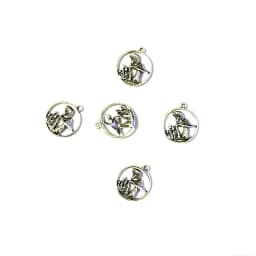 5pcs New Witchy Nature Lucky Mushroom Pendant Charm for DIY Women Man Accessories