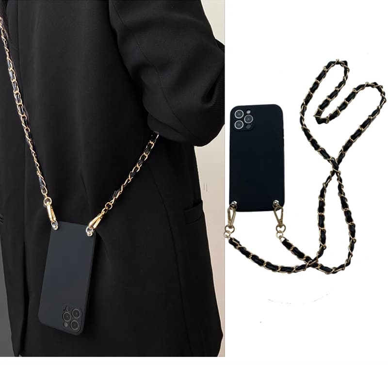 Leather Bracelets Strap Crossbody Lanyard Phone Case For iphone 18 17 Air 15 16 16E 14 12 11 13 Pro Max Mini plus Cover
