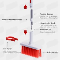 Hagibis Keyboard Cleaning Brush Computer Earphone Cleaning tools Keyboard Cleaner keycap Puller kit for PC Airpods Pro 1 2