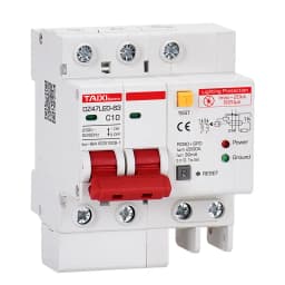 Residual Current Circuit Breaker RCD RCBO RCCB Main Switch With Surge Protector Earth Lightning Protection Leakage Protector