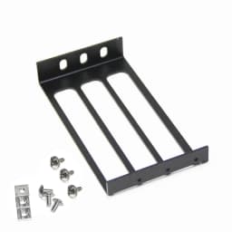 Desktop Chassis graphics card baffle C-type graphics card fixing bracket dual-hole metal DIY GPU bracket with screws