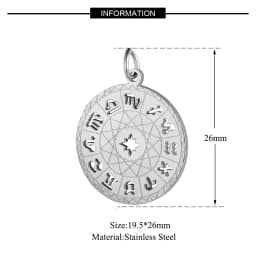10pcs 316 Stainless Steel Double Heart Charm Sun Om Yoga Lotus Connector DIY Jewelry Making Charms Wholesale