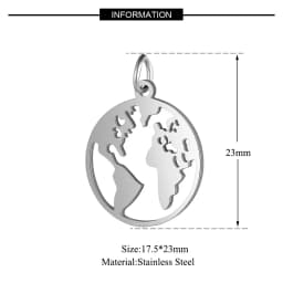 10pcs 316 Stainless Steel Double Heart Charm Sun Om Yoga Lotus Connector DIY Jewelry Making Charms Wholesale