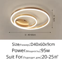 Nordic Creative Round Circle Chandeliers For Bedroom Living Room Restaurant Lighting Golden Coffee Lustre Ring Ceiling Lights