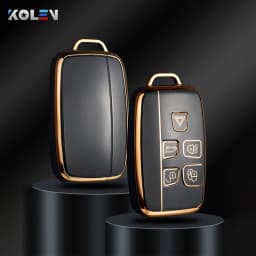 TPU Car Remote Key Case Cover Shell For Land Rover Range Rover Sport Evoque Freelander Velar Discovery 4 Jaguar XE XJ XF Guitar