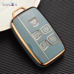 TPU Car Remote Key Case Cover Shell For Land Rover Range Rover Sport Evoque Freelander Velar Discovery 4 Jaguar XE XJ XF Guitar