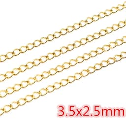5 Meters/Lot Never Fade Stainless Steel Gold Plated Necklace Chains For DIY Jewelry Findings Making Materials Handmade Supplies