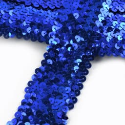 2/5/10Meters 45mm Sequined Elastic Band Lace Trim Stretch Ribbon DIY Dance Dress Clothes Decoration Applique Sewing Accessories