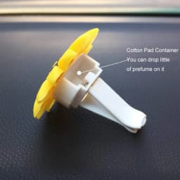 2Pcs Cute Sunflower Car Decoration Air Freshener Accessories For Women Interior Vent Clip