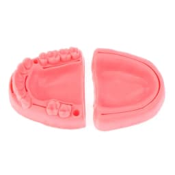 2Pcs Medical Skin Suture Surgical Training Kit Pad Dental Oral/Gum Suture Training Module Silicone Periodontitis Suture Model