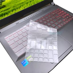 Keyboard Cover for MSI Katana 15 17 A15 A17 GF66 GF76 HX B14W B13V B13U AI B8V Gaming Silicone Protector Skin Case 15.6 17.3