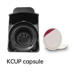 HiBREW H2A&H2B Coffee Machine Capsule Adapter System Parts For Nespresso or Dolce Gusto or Ground Coffee or ESE Pod or Caffitaly