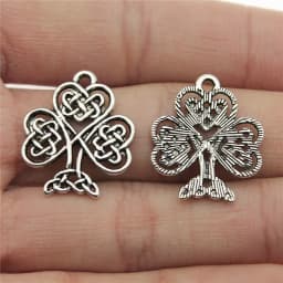 20pcs Triquetra Symbol Charms Pendants Antique Jewelry Making DIY Handmade Craft For Jewelry Making