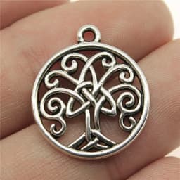 20pcs Triquetra Symbol Charms Pendants Antique Jewelry Making DIY Handmade Craft For Jewelry Making