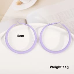 Purple Color Women Dangle Earrings Small Round Unusual Earrings Fashion Flower Butterfly Hanging Earrings Pendientes Mujer