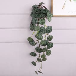 22in Large Artificial Hanging Plants Fake Ferns Leaves Plastic Begonia Plants For Home Room Garden Wedding Garland Decoration