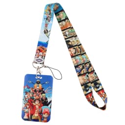 Ransitute R2643 Anime Lanyard Card ID Holder Car KeyChain ID Card Gym Phone Badge Kids Key Ring Holder Jewelry
