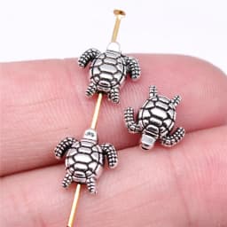 20pcs Trendy Animals Sea Turtle Beads Charms Connector Fit Necklaces Pendants Bracelets Handmade DIY Jewelry Accessories