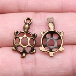 20pcs Trendy Animals Sea Turtle Beads Charms Connector Fit Necklaces Pendants Bracelets Handmade DIY Jewelry Accessories
