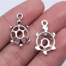 20pcs Trendy Animals Sea Turtle Beads Charms Connector Fit Necklaces Pendants Bracelets Handmade DIY Jewelry Accessories
