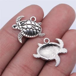 20pcs Trendy Animals Sea Turtle Beads Charms Connector Fit Necklaces Pendants Bracelets Handmade DIY Jewelry Accessories