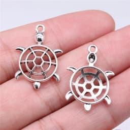 20pcs Trendy Animals Sea Turtle Beads Charms Connector Fit Necklaces Pendants Bracelets Handmade DIY Jewelry Accessories