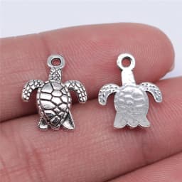 20pcs Trendy Animals Sea Turtle Beads Charms Connector Fit Necklaces Pendants Bracelets Handmade DIY Jewelry Accessories