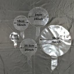 50pcs 10 18 20 24 36 inch Pre Strech Bobo Ballons Clear Transparent Bubble Ballons Wedding Birthday Party Balloon Flower Bouquet