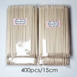 300/400pcs Orange Wooden Sticks Nail Cuticle Pusher Remover Cleaner Rhinestones Decoration Picker Nail Art Manicure Tools