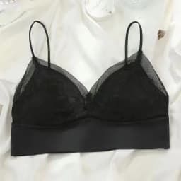 French Sexy Lace Seamless Women's Underwear Push Up Close-Fitting And Comfortable Women's Bra Big Breasts Show Small Sports Vest
