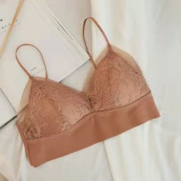 French Sexy Lace Seamless Women's Underwear Push Up Close-Fitting And Comfortable Women's Bra Big Breasts Show Small Sports Vest