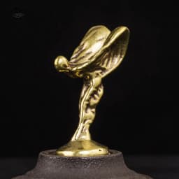 Handmade Copper Trophy Figurines Ornaments Vintage Bronze Little Golden Man Statue Office Computer Desktop Decoration Home Decor