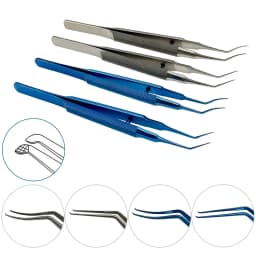 Ultrata Style Capsulorhexis Forceps Titanium stainless steel Ophthalmic Surgical Instruments