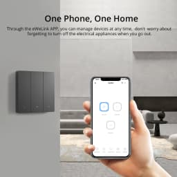 SONOFF M5 Matter 80/86 Type SwitchMan WIFI Smart Wall Switch Push Button Switch Frame R5 Remote Control For Alexa Google Home