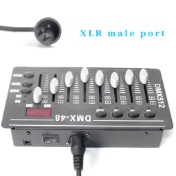 DMX Cable Stage Light Console Connection 1M/2M/3M/4M/5M/10M/15M/20M Signal Line 3-PIN Signal Connection Stage Lighting Equipment