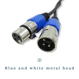DMX Cable Stage Light Console Connection 1M/2M/3M/4M/5M/10M/15M/20M Signal Line 3-PIN Signal Connection Stage Lighting Equipment