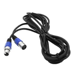 DMX Cable Stage Light Console Connection 1M/2M/3M/4M/5M/10M/15M/20M Signal Line 3-PIN Signal Connection Stage Lighting Equipment